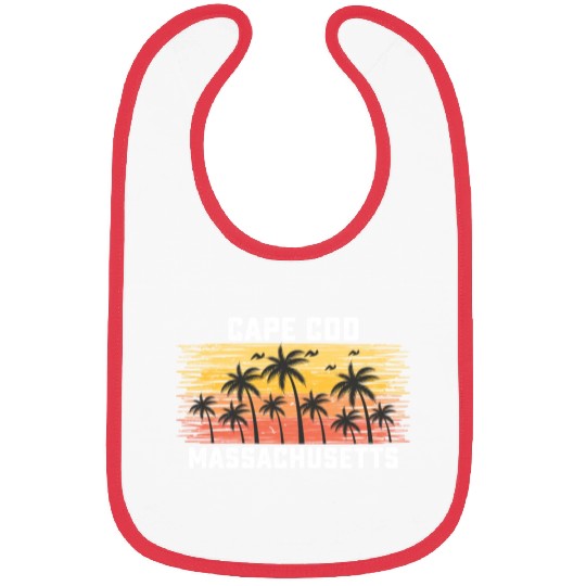 Cape Cod Massachusetts Summer Retro VIntage Bibs