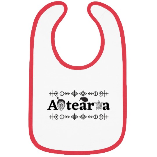 Aotearoa Maori New Zealand Haka Dance Kiwi Bird Bibs