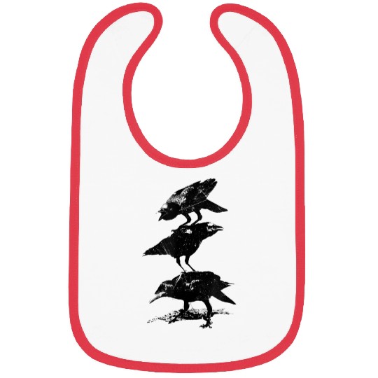 Crows Bird Bibs