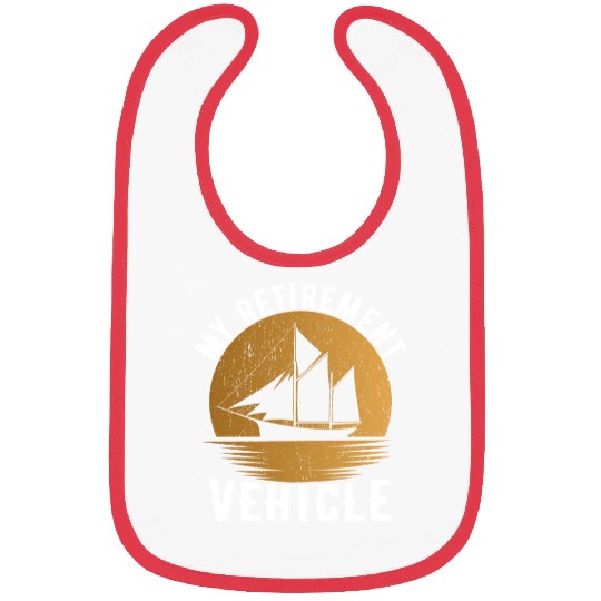 Retirement Vehicle Sailor Sailboat Bibs
