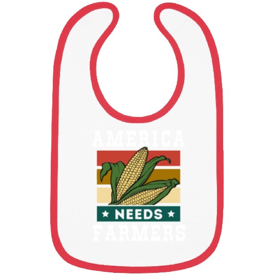 America Needs Farmers Bibs