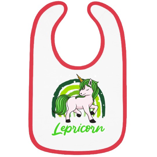 Lepricorn St. Patrick's Day Unicorn Women Bibs