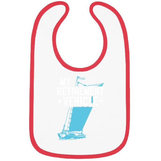 Retired Sailor Sailing Retirement Plan Bibs