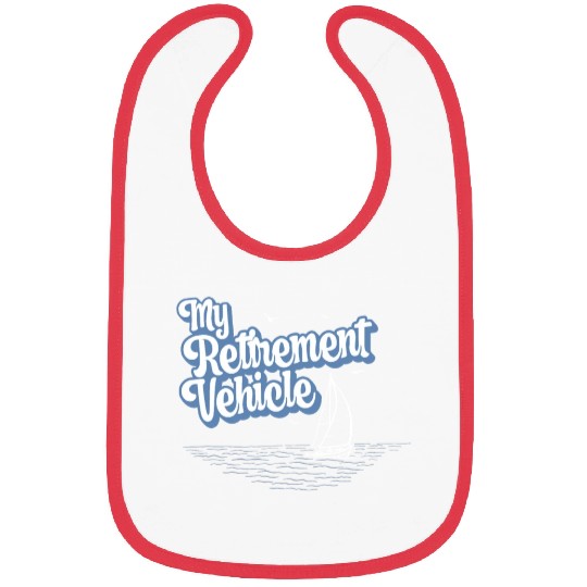 Retired Sailor Sailing Retirement Plan Bibs