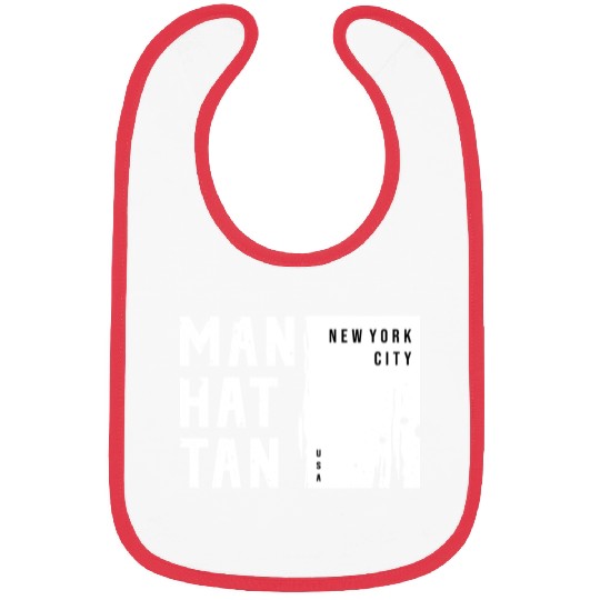 MANHATTAN NYC USA Urban Street Bibs Design 2023