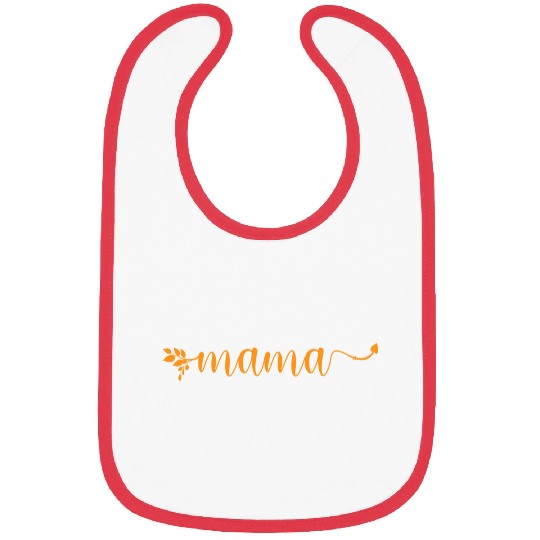 Colorful Mother's Day Gifts Floral Best Lovly Mama Bibs