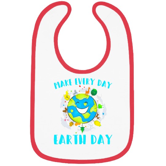 Make Every Day Earth Day Cute Planet Save Environm Bibs