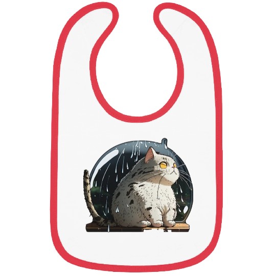 Big Fat Anime Cat Bibs