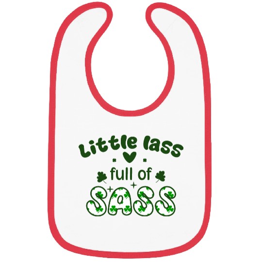 Little Patricks Day Sublimation Graphics Bibs