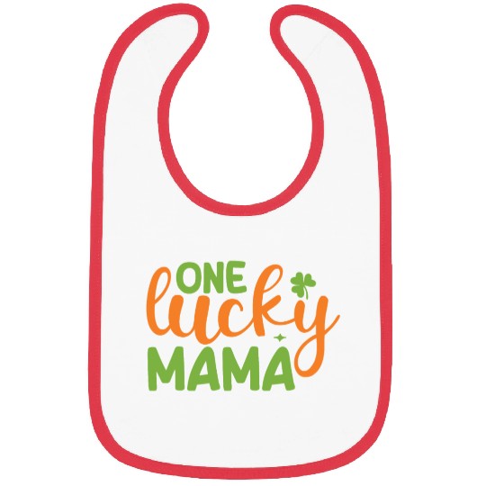 one lucky mama Bibs