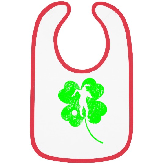 Soccer St. Patrick's day shamrock Bibs