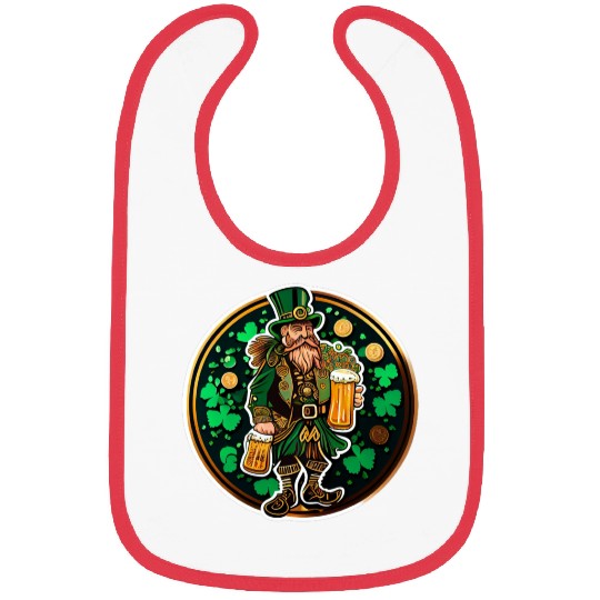 Happy St Patricks Day Bibs,Lucky Bibs