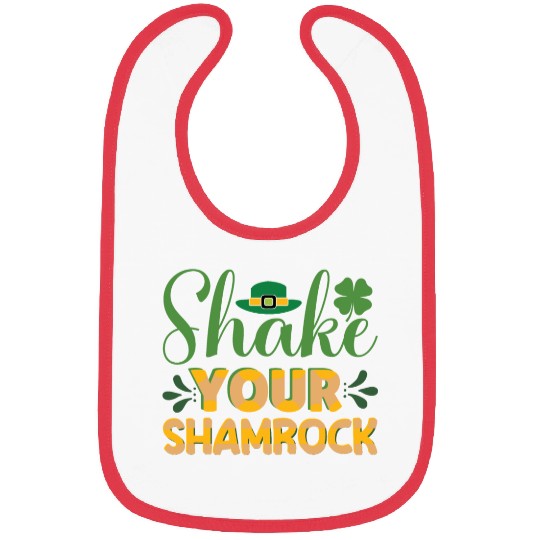 shake your shamrock Bibs