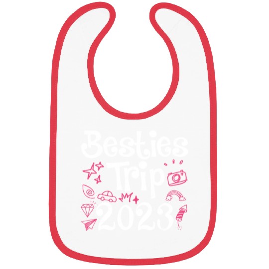 Besties Trip 2023 Summer Vacation Spring Break Bibs