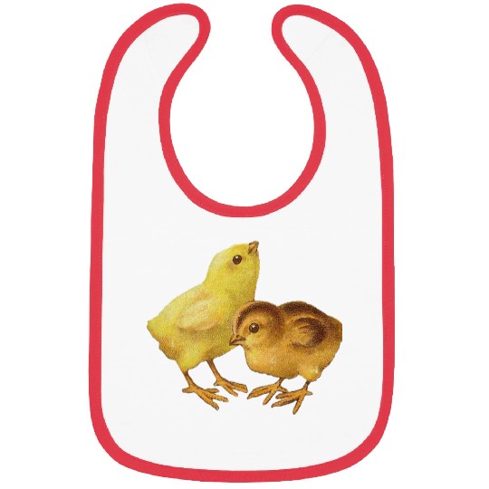 Easter Chick Bibs