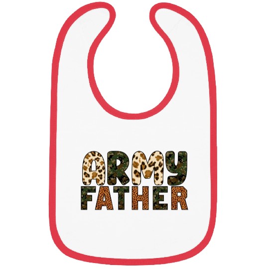 Army Father Sublimation Bibs