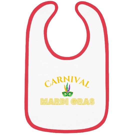 Mardi Gras Carnival Fiesta Party Louisiana New Orl Bibs