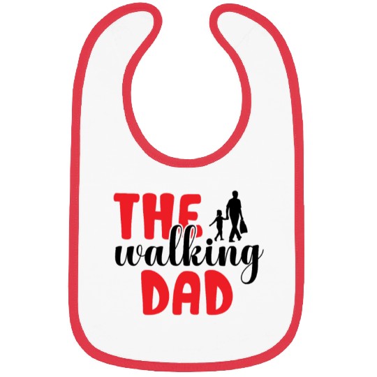 The walking dad Bibs
