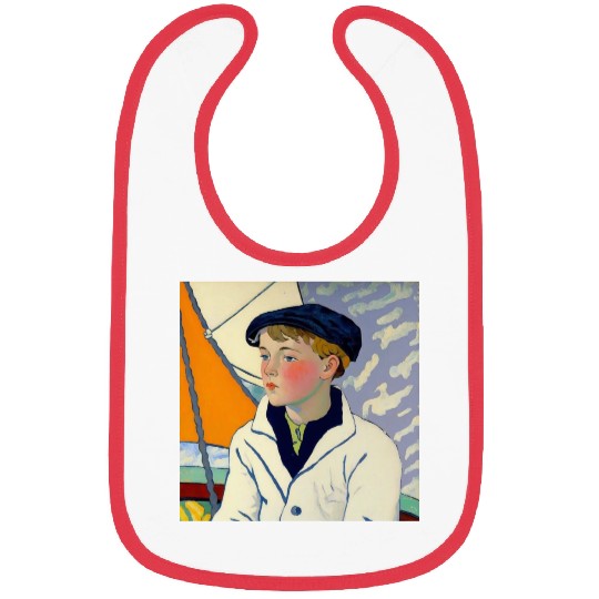 The Voyage Continues Sailor Boy Matisse Bibs
