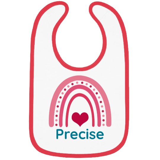 Precise Viva Magenta Boho Rainbow Bibs