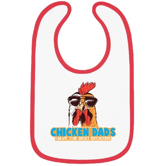 Chicken Daddy Chickens Chicken Father Bibs