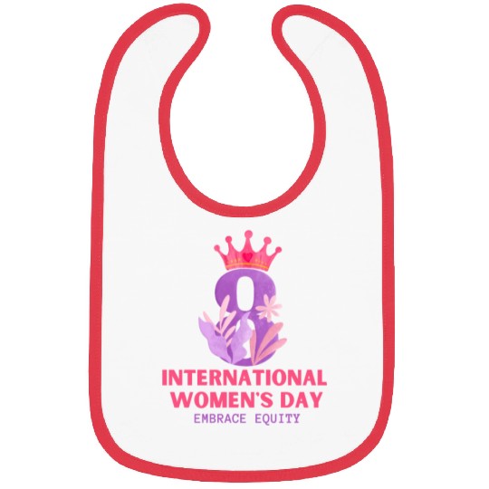 International Women's Day Embrace Equity 2023 Bibs