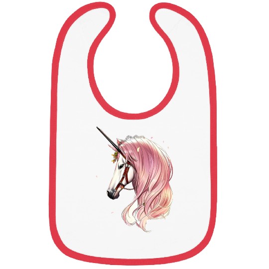 Cute unicorn Bibs