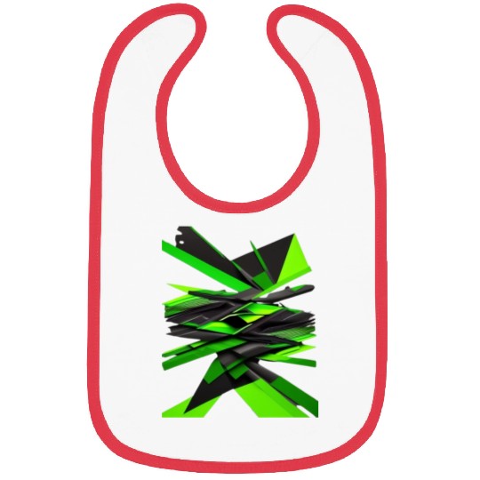 Stylish Abstract 3D Bibs design