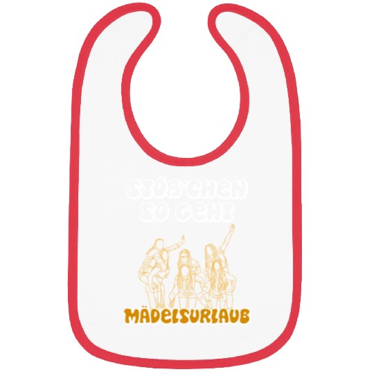 Cheers girls trip girls vacation Spring Break Bibs