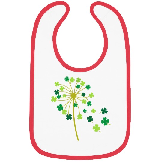 ST PATRICKS DAY DANELION Bibs