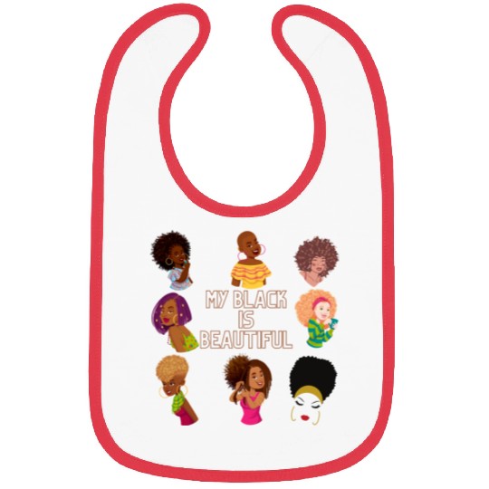 My Black Is Beautiful Bibs
