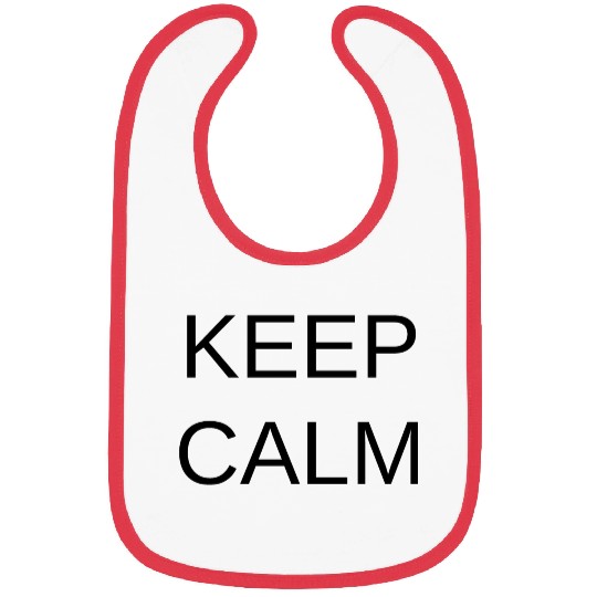 Keep Calm Funny Meme Bibs