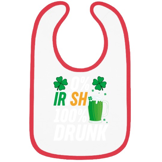 0 Irish 100 Drunk Bibs