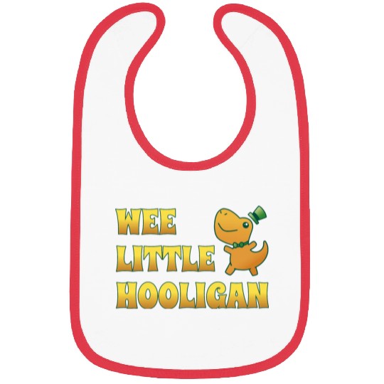 Wee Lil Hooligan Kids St Patrick s Day Boys Girl Bibs