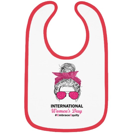 International Women's Day 2023 Embrace Equity Bibs