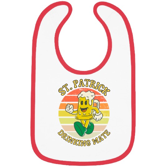 ST PATRICK DRINKING MATE Bibs