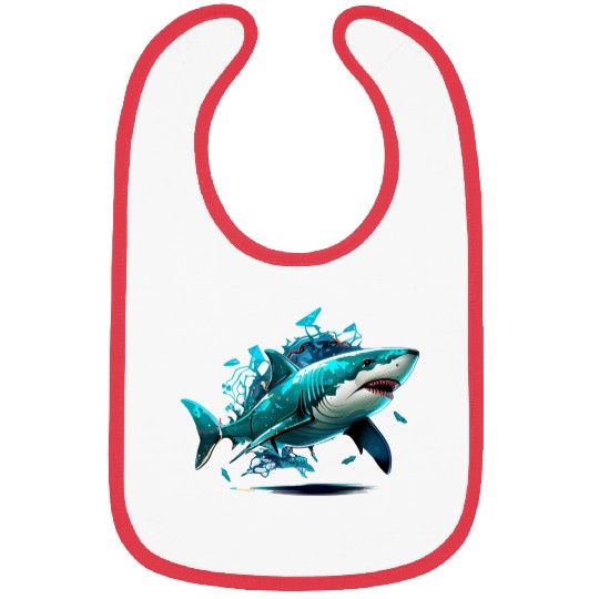 shark game ps 3 Bibs