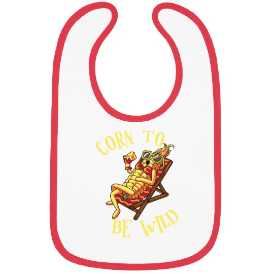 Corn Farmer Funny Farming Tractor Country Life Bibs
