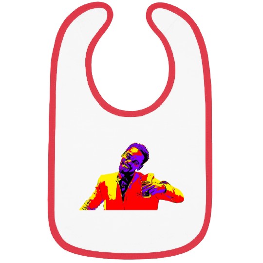 Happy black man Bibs