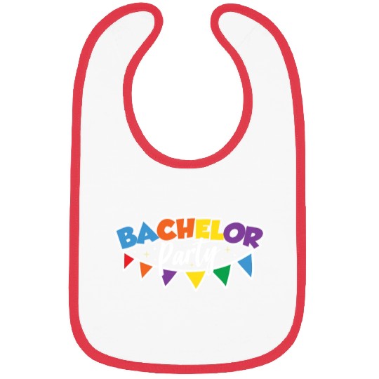 Bachelor Party Groom Bride Team Bibs