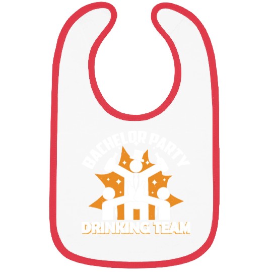 Bachelor Party Drinking Team Bride Groom Bibs