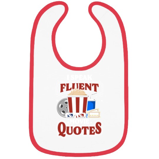 Movie Lover Movie Night Hollywood Bibs