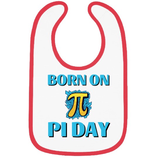 Born on pi day cool math Bibs
