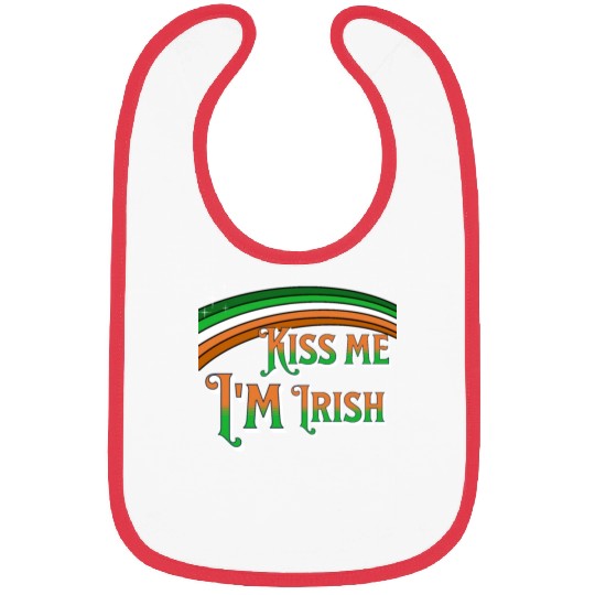 Kiss me Im Irish - Saint Patricks day Paddy's Day Bibs