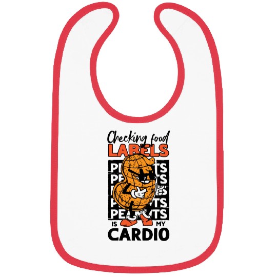 Checking Food Labels Is My Cardio Peanut Allergic Bibs