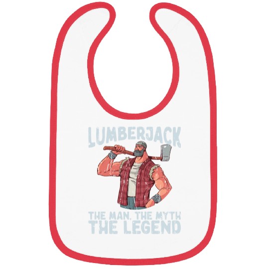 Lumberjack - the man, the myth, the legend - Bibs