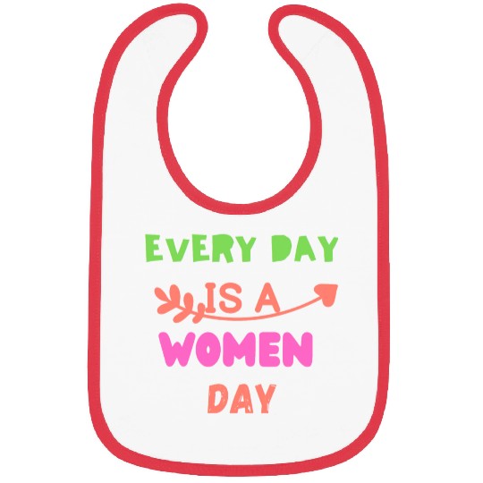 Embrace Equity Happy Women's DaY Bibs
