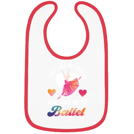 Ballet Dancer Dance Girl Ballerina Bibs