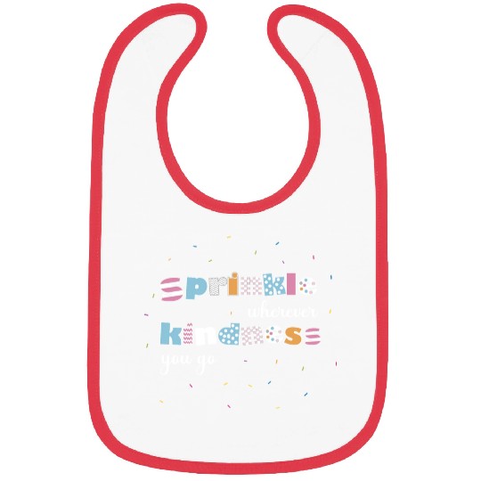 Sprinkle Kindness Bibs