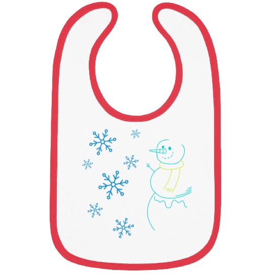 Snowman Bibs